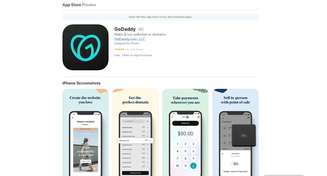Best Apps for Marketers: GoDaddy.com Mobile